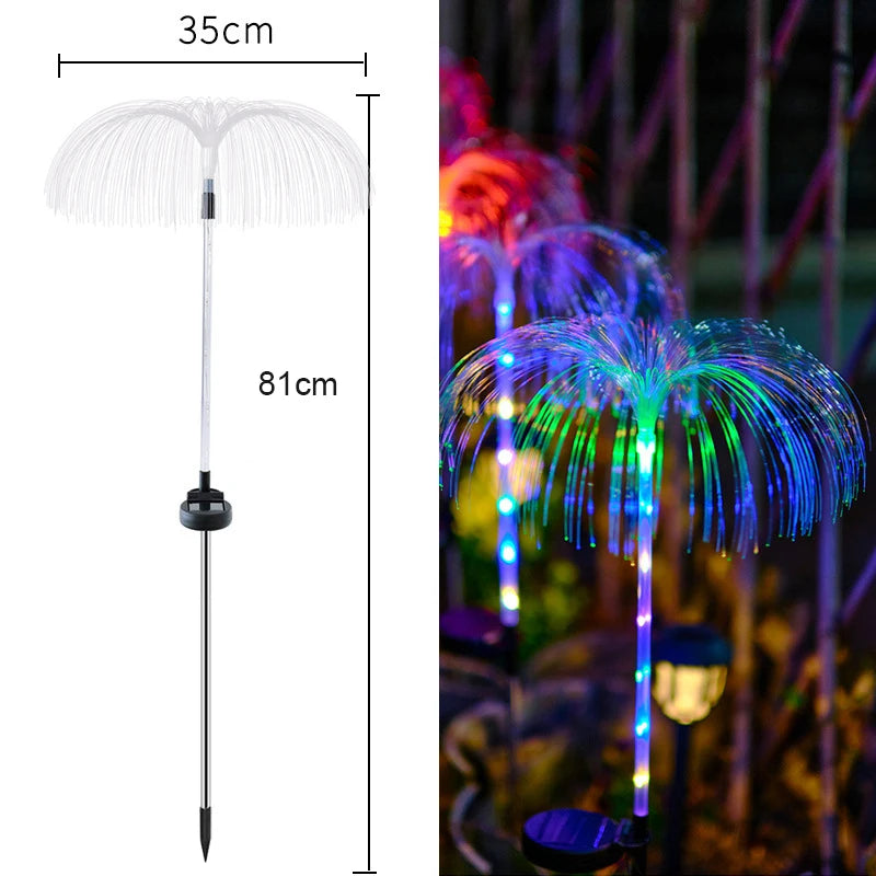 LED Jellyfish Garden Lights