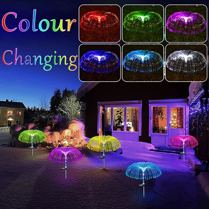 LED Jellyfish Garden Lights