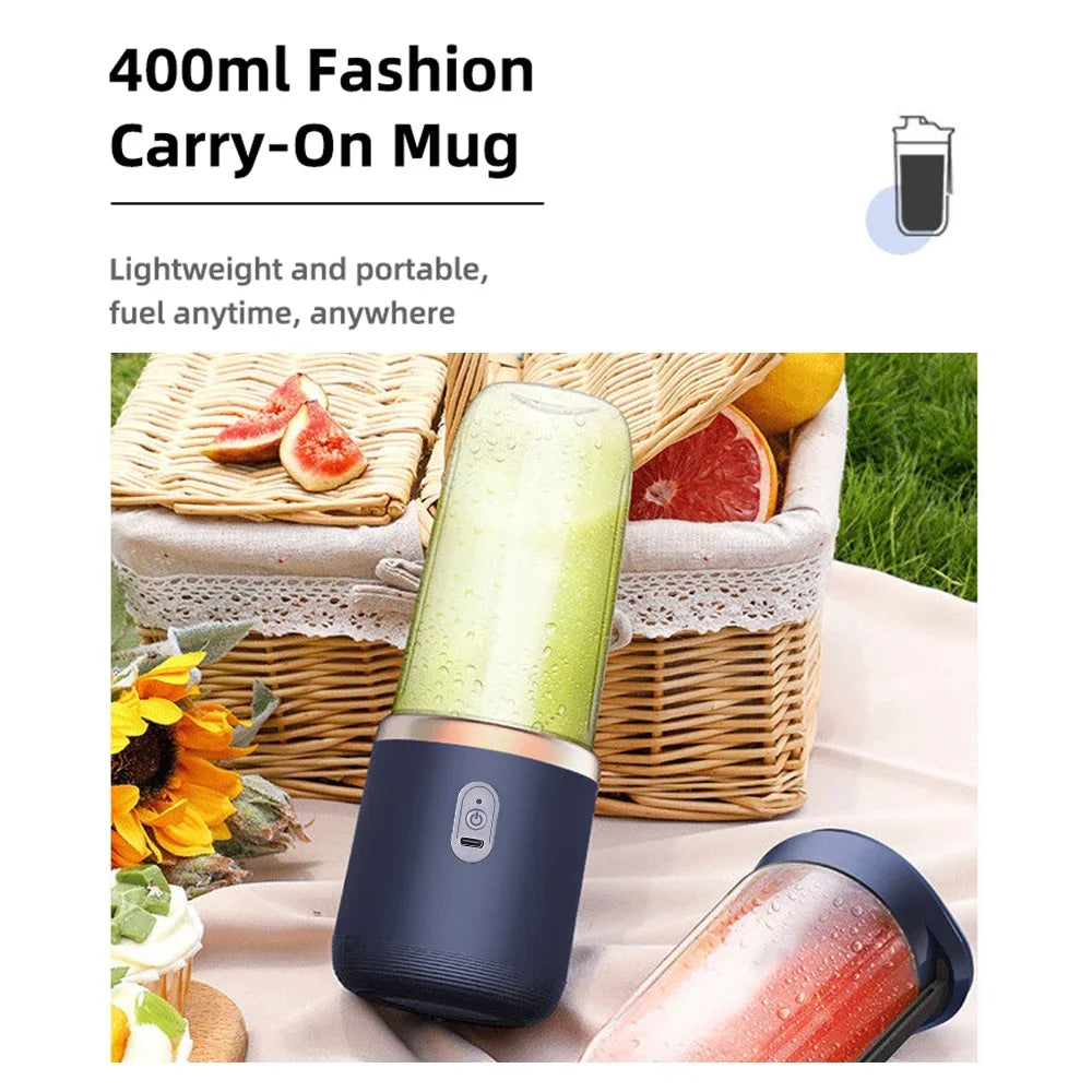 Portable electric blender