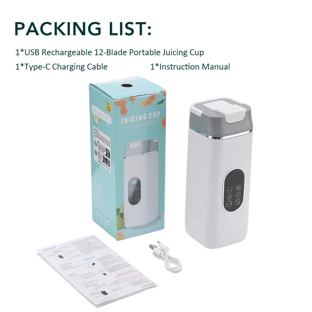 Portable electric blender