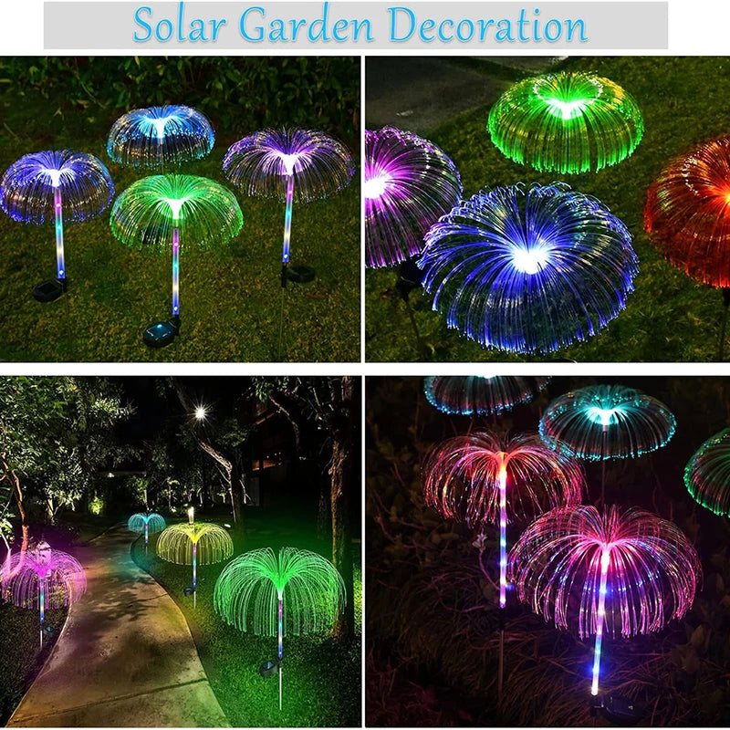 LED Jellyfish Garden Lights
