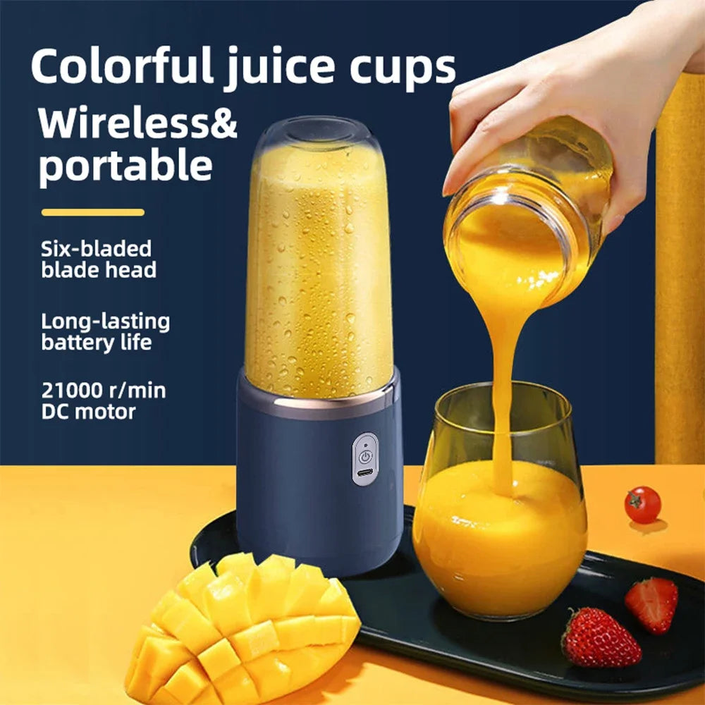 Portable electric blender