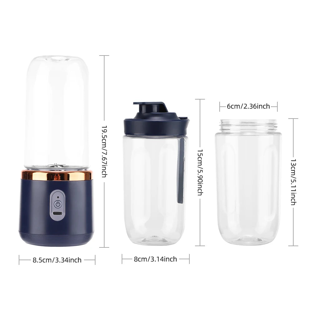 Portable electric blender