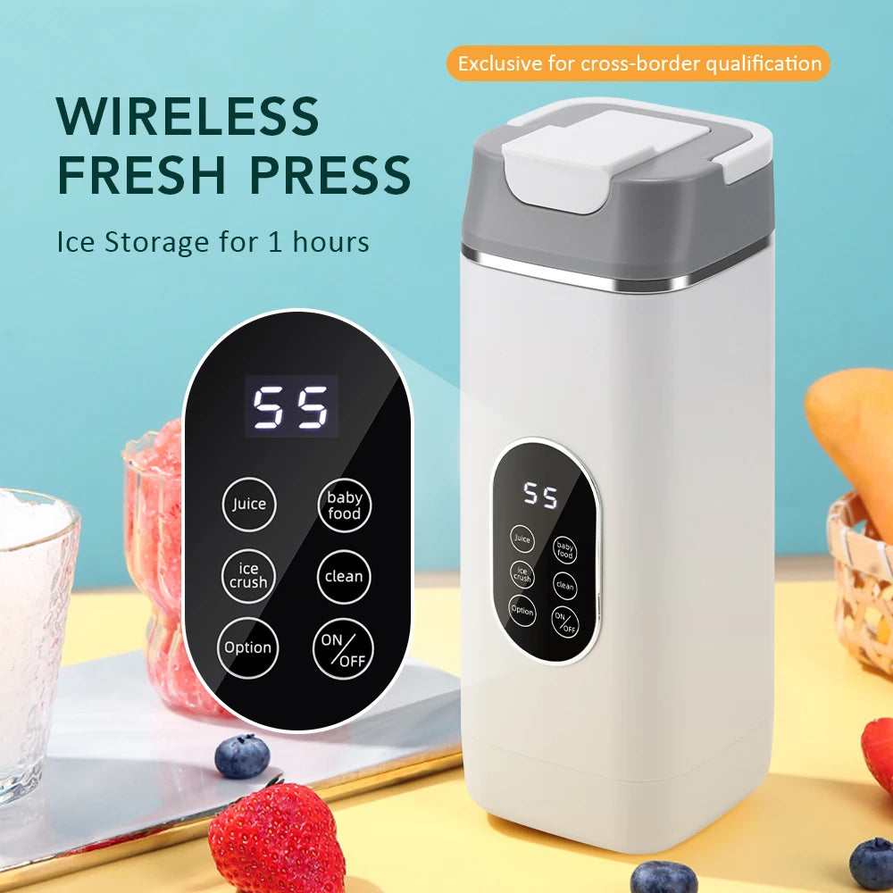Portable electric blender